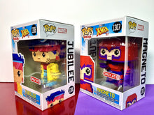 Load image into Gallery viewer, 2023 Funko Pop! 8-Bit - X-MEN ‘97: JUBILEE (#1306) &amp; MAGNETO (#1307) Bundle!