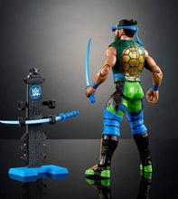 Load image into Gallery viewer, 2024 WWE x Teenage Mutant Ninja Turtles Elite Figure: SETH ROLLINS as LEONARDO