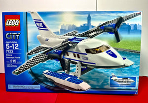 2008 LEGO CITY: Police Pontoon Plane (#7723, 215pcs)