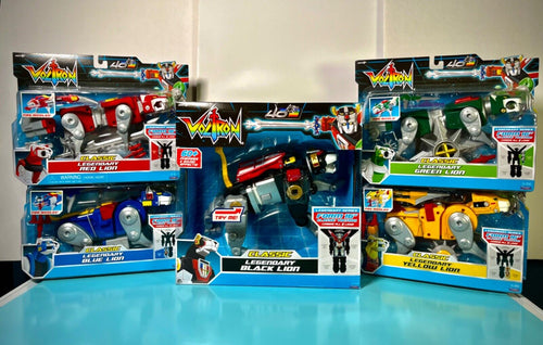 2024 Playmates Voltron Classic Legendary Bundle for building Classic Voltron!