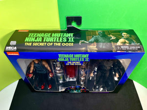 NECA TMNT II: The Secret of the Ooze - Keno (Foot Training) & Foot Soldier - DMG