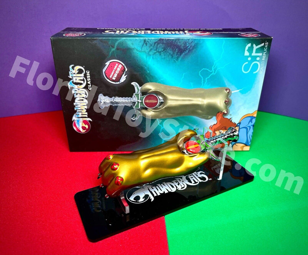 2024 ThunderCats - LION-O’S SWORD OF OMENS & CLAW SHIELD 6in Scaled Prop Replica