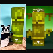 Load image into Gallery viewer, 2023 Mattel Creations SDCC Excl Minecraft - DIAMOND LEVEL PANDA (Bamboo Box)