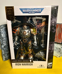 2024 McFarlane Gold Label Warhammer 40K - Chaos Space Marine - IRON WARRIOR