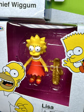Load image into Gallery viewer, 2024 JAKKS The Simpsons 2.5” Figs: HOMER, BART, LISA, NED FLANDERS, CHIEF WIGGUM
