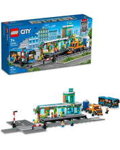 Load image into Gallery viewer, 2022 LEGO CITY: Train Station (#60335, 907pcs)