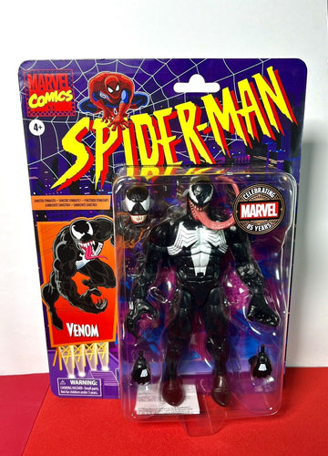 2024 Marvel Legends Retro - Spider-Man 1994 - VENOM Figure (Exclusive)