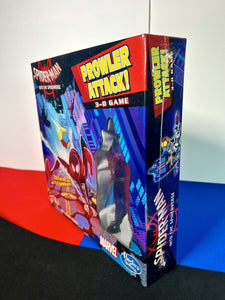 2018 Hasbro Spider-Man Into The Spider-Verse Prowler Attack 3D Board Game Sealed