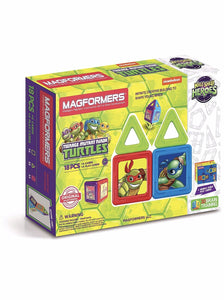 Magformers Nickelodeon Teenage Mutant Ninja Turtles (18 Piece) Set Magnetic Buil