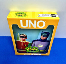 Load image into Gallery viewer, 2024 UNO Fandom - Batman 1966 Classic TV Series Card Game - Exclusive!