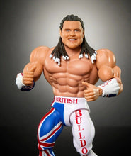 Load image into Gallery viewer, 2024 Mattel - WWE Superstars Retro Series 10 Action Figure: BRITISH BULLDOG