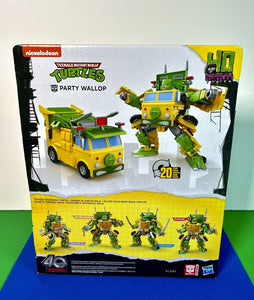 2024 Hasbro Transformers X Teenage Mutant Ninja Turtles Mashup - PARTY WALLOP