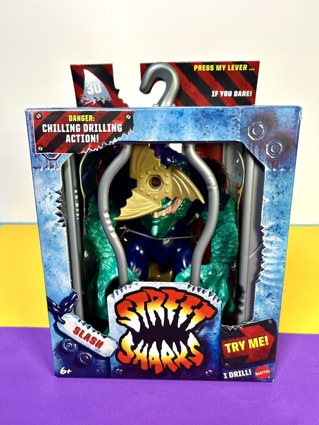 2024 Mattel Creations Excl. STREET SHARKS 30th Anniversary Figure - SLASH