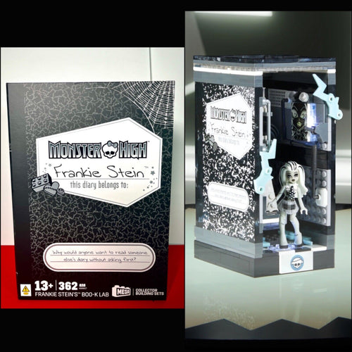 2024 Mattel Creations MEGA Construx - Monster High - FRANKIE STEIN’S BOO-K LAB