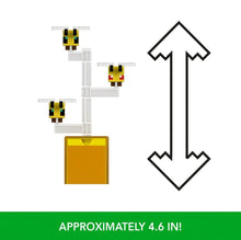 Load image into Gallery viewer, 2024 Minecraft 15th Anniversary Build-a-Portal Figures: BEES (w/ Honey Bottle)