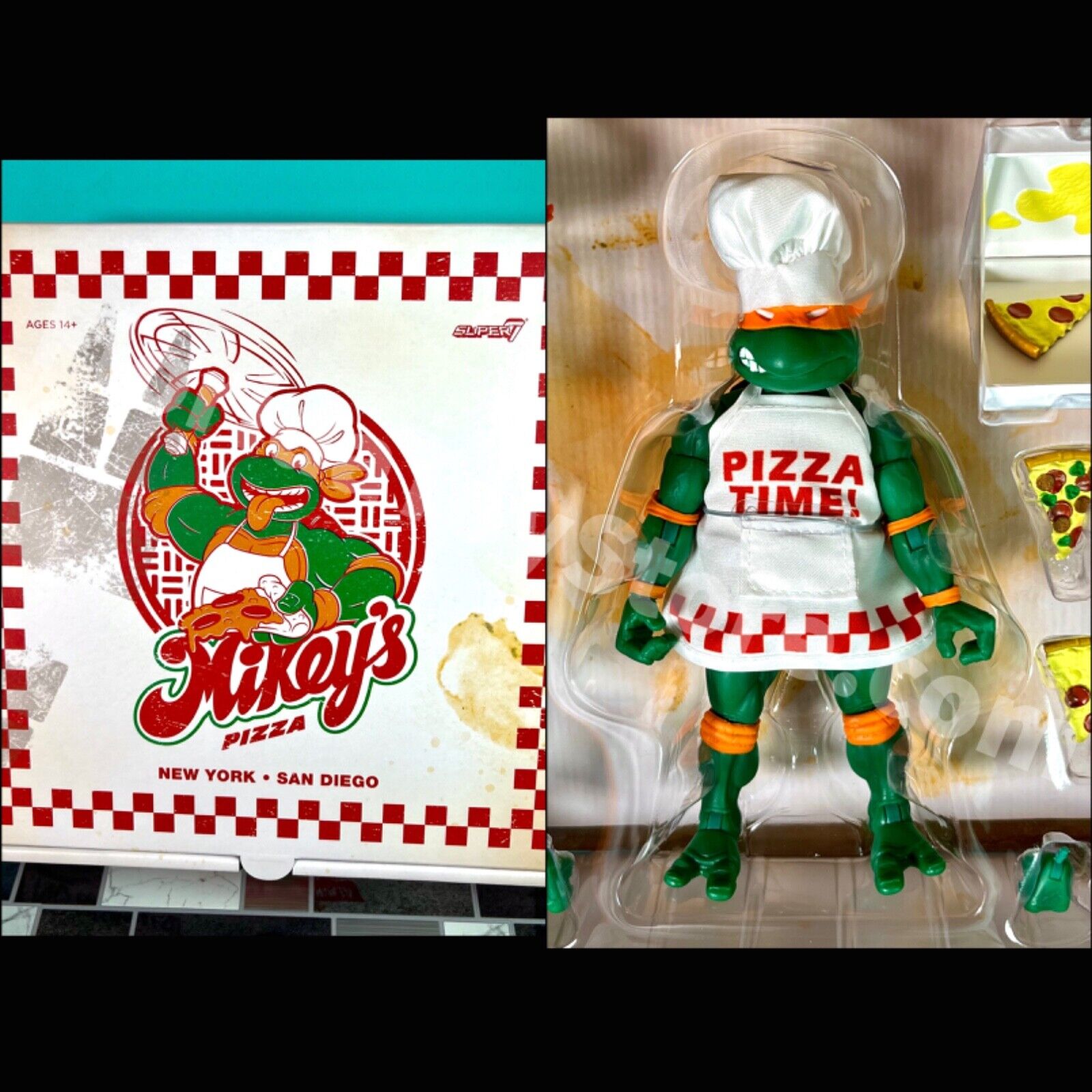 2024 Super7 Ultimates! SDCC Exclusive TMNT - PIZZA CHEF
