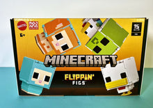 Load image into Gallery viewer, 2024 Minecraft Flippin’ Figs 2-Pack: SHEEP &amp; CHICKEN JOCKEY/CHICKEN