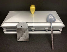 Load image into Gallery viewer, WWE CASKET PLAYSET (Silver) - Exclusive!
