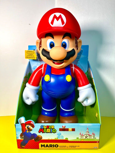 2021 JAKKS Pacific World of Nintendo - SUPER MARIO 20in (51cm) Big Action Figure