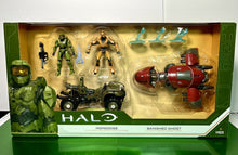 Load image into Gallery viewer, 2021 Halo Infinite- Mongoose with Master Chief &amp; Banished Ghost w/ Elite Warlord