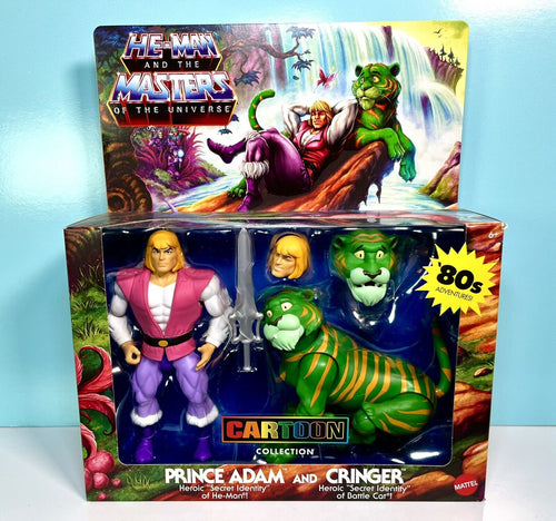 2024 Masters of the Universe Origins - Cartoon Collection- PRINCE ADAM & CRINGER