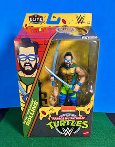 2024 WWE x Teenage Mutant Ninja Turtles Elite Figure: SETH ROLLINS as LEONARDO