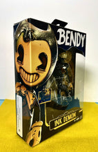 Load image into Gallery viewer, 2024 JAKKS Pacific Bendy &amp; The Ink Machine - INK DEMON (w/ End Reel) Figure