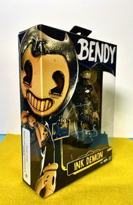 2024 JAKKS Pacific Bendy & The Ink Machine - INK DEMON (w/ End Reel) Figure