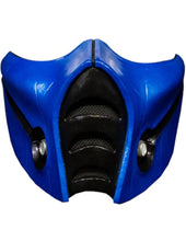 Load image into Gallery viewer, 2021 Trick or Treat Studios Mortal Kombat Deluxe SUB ZERO Mask (Mortal Kombat X)