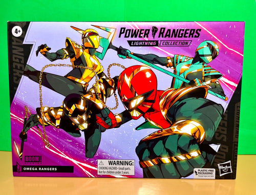 2024 Hasbro - Power Rangers Lightning Collection Omega Rangers 4-Pack- Exclusive