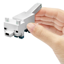 Load image into Gallery viewer, 2024 Minecraft 15th Anniversary Action Figure: ARCTIC FOX (w/ Totem of Undying)