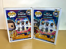 Load image into Gallery viewer, 2022 Funko Pop! - Thor Love and Thunder - ZEUS (#1069) &amp; MIGHTY THOR (#1041)