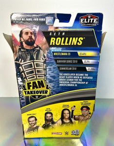 2021 WWE Elite Collection Fan Takeover: SETH ROLLINS (Wrestlemania 35) - DAMAGED
