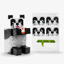Load image into Gallery viewer, 2023 Mattel Creations SDCC Excl Minecraft - DIAMOND LEVEL PANDA (Bamboo Box)