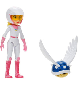 2023 JAKKS The Super Mario Bros. Movie- PEACH IN MOTORCYCLE OUTFIT Action Figure