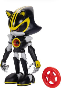 2024 JAKKS Pacific Sonic the Hedgehog Figure: METAL SONIC 3.0 (w/ Star Red Ring)