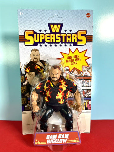 2023 Mattel - WWE Superstars Retro Series 6 Figure: BAM BAM BIGELOW