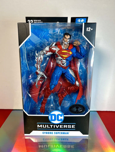 2024 McFarlane Platinum - DC The New 52 - CYBORG SUPERMAN Action Figure