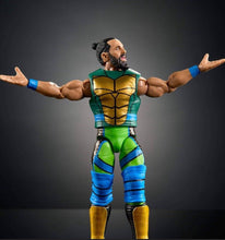 Load image into Gallery viewer, 2024 WWE x Teenage Mutant Ninja Turtles Elite Figure: SETH ROLLINS as LEONARDO