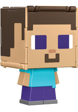 Load image into Gallery viewer, 2024 Minecraft Flippin’ Figs - STEVE + IRON ARMOR STEVE 2-in-1 Figure
