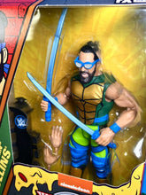 Load image into Gallery viewer, 2024 WWE x Teenage Mutant Ninja Turtles Elite Figure: SETH ROLLINS as LEONARDO