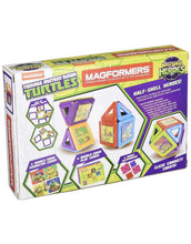 Load image into Gallery viewer, Magformers Nickelodeon Teenage Mutant Ninja Turtles (18 Piece) Set Magnetic Buil