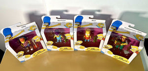 2024 JAKKS - The Simpsons - OTTO, BARTMAN, BART, GROUNDSKEEPER WILLIE Bundle!