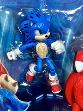 Load image into Gallery viewer, 2024 JAKKS Pacific Sonic the Hedgehog 3 Movie Action Figures 4-Pack (Lights Up!)