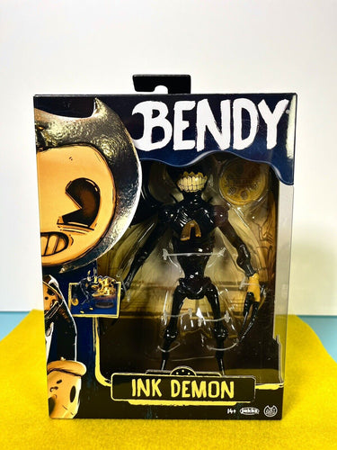 2024 JAKKS Pacific Bendy & The Ink Machine - INK DEMON (w/ End Reel) Figure
