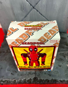 2018 Bandai Spirits Marvel Chogokin Heroes DEADPOOL 3.9in (10cm) Mini Figure