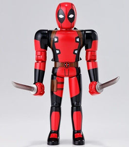 2018 Bandai Spirits Marvel Chogokin Heroes DEADPOOL 3.9in (10cm) Mini Figure