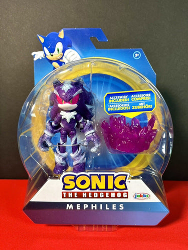 2024 JAKKS Pacific Sonic the Hedgehog Figure: MEPHILES THE DARK (w/ Purple Mist)
