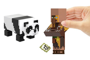 2024 Minecraft 15th Anniversary Figure 2-Pack: JUNGLE CARTOGRAPHER & PANDA