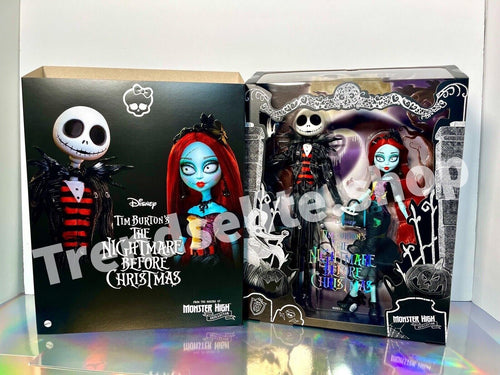 2023 Monster High Skullector - Nightmare Before Christmas - JACK & SALLY Dolls